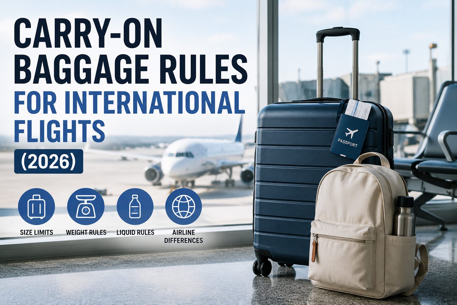 Carry-On Rules for International Flights (2026) 1 Carry-On Rules for International Flights (2026)