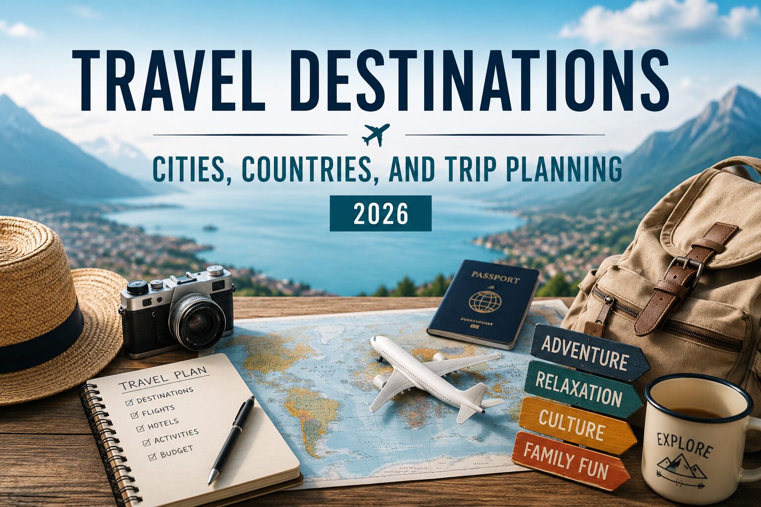 Best Travel Destinations: Cities, Countries, and Trip Planning Ideas (2026) 6 Best Travel Destinations: Cities, Countries, and Trip Planning Ideas (2026)