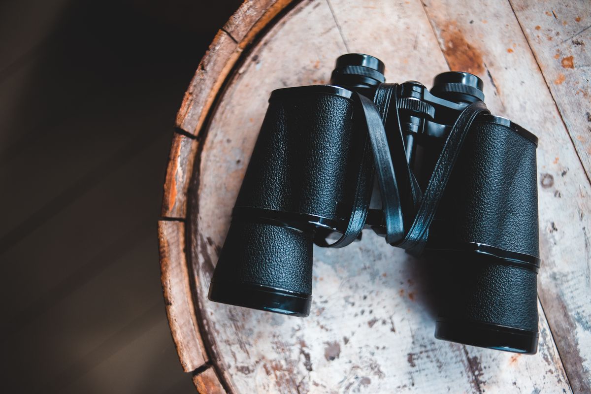 Don't leave your binoculars at home!