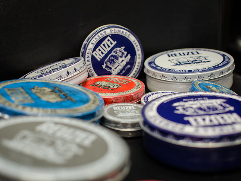 Hair gel cans