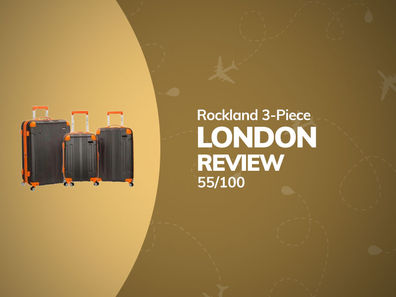 Rockland London 3-Piece Luggage Set Review