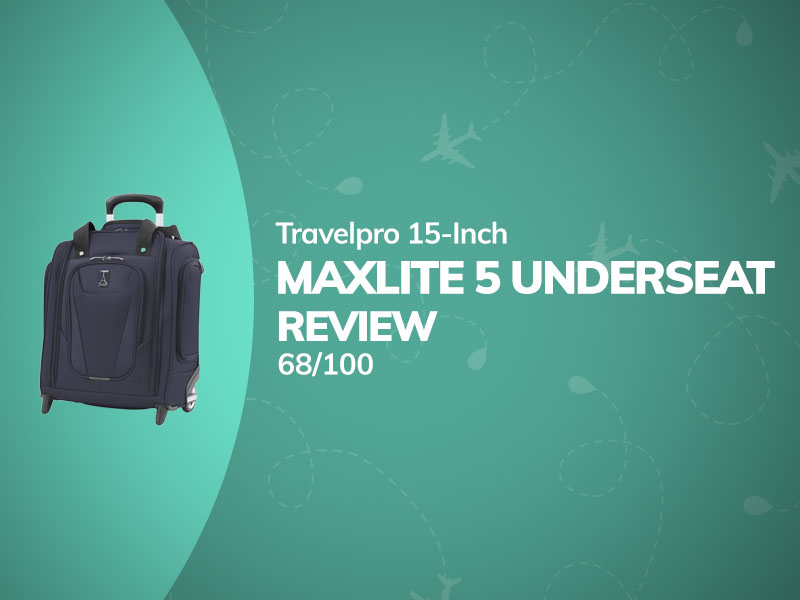 Travelpro Maxlite 5 Underseater Review 1 Travelpro Maxlite 5 15-Inch underseat suitcase review featured image large